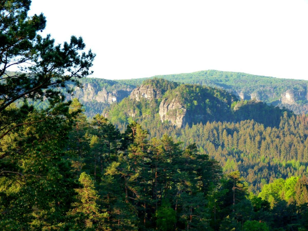 Ein Platz Fuer Ruhe Und Naturgenuss Sebnitz Kültér fotó